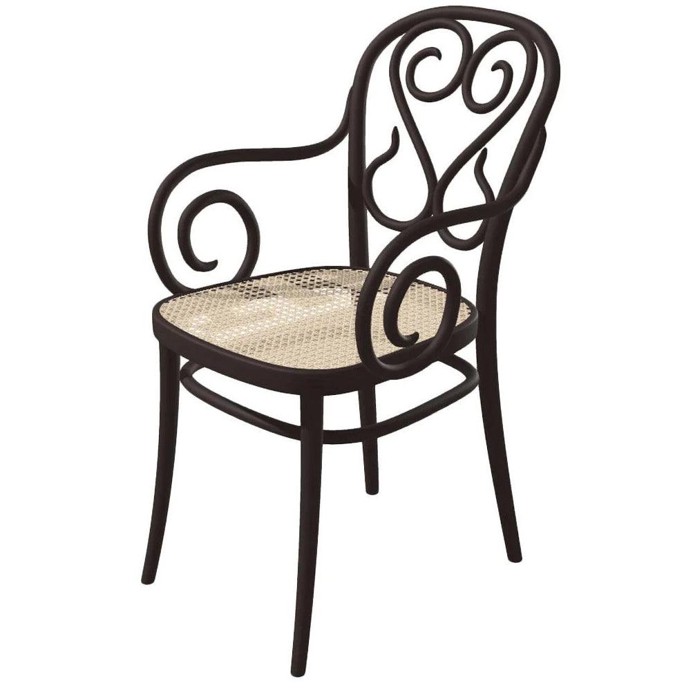 04 Cane/Mesh Armchair - WOO .Design