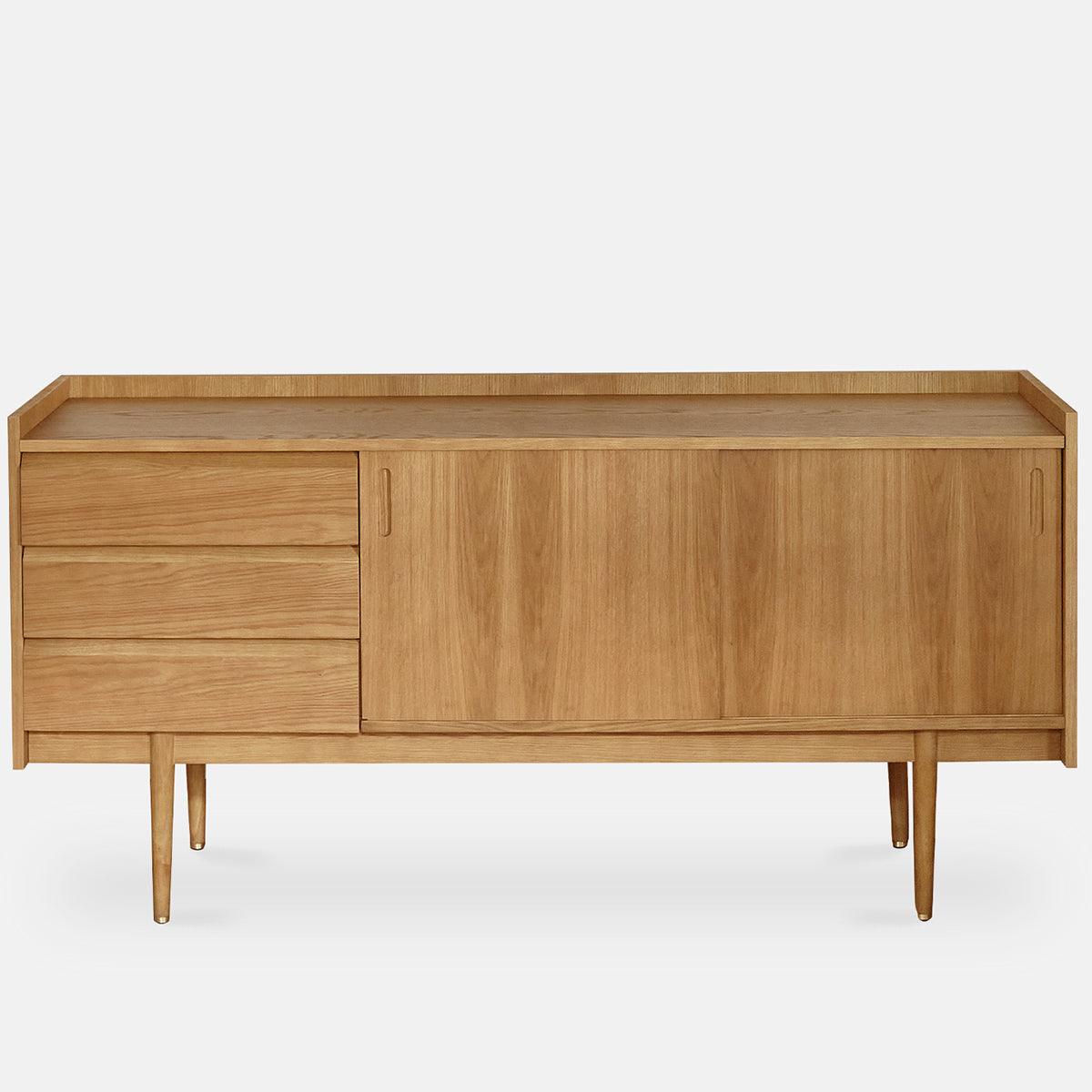 1050 Oak Wood Long Sideboard - WOO .Design