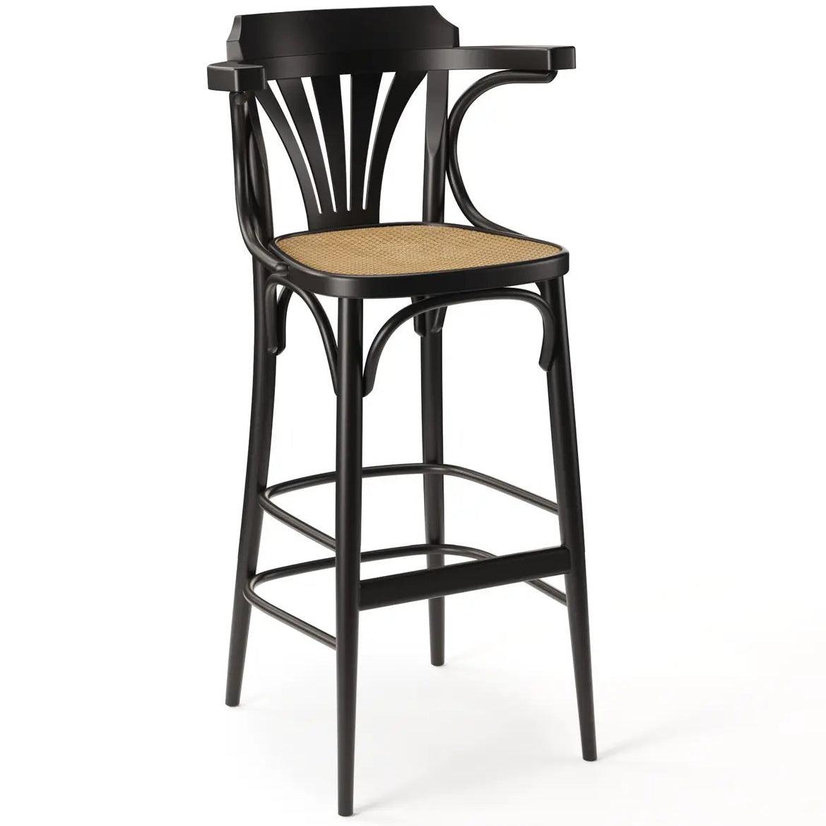 135 Cane/Mesh Barstool - WOO .Design