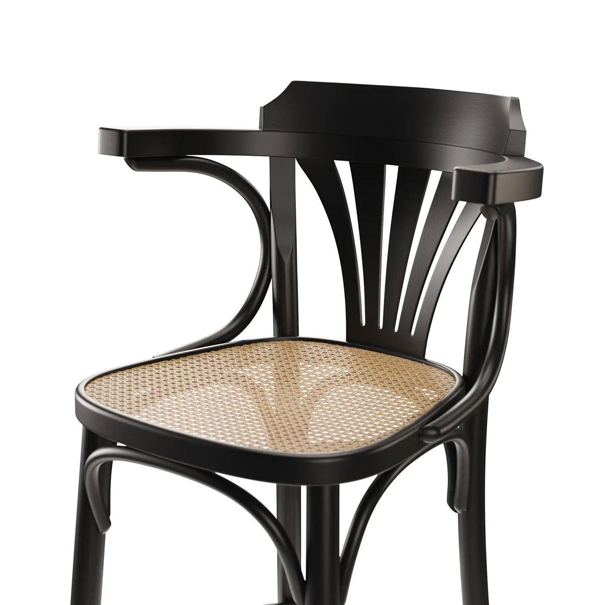 135 Cane/Mesh Barstool - WOO .Design