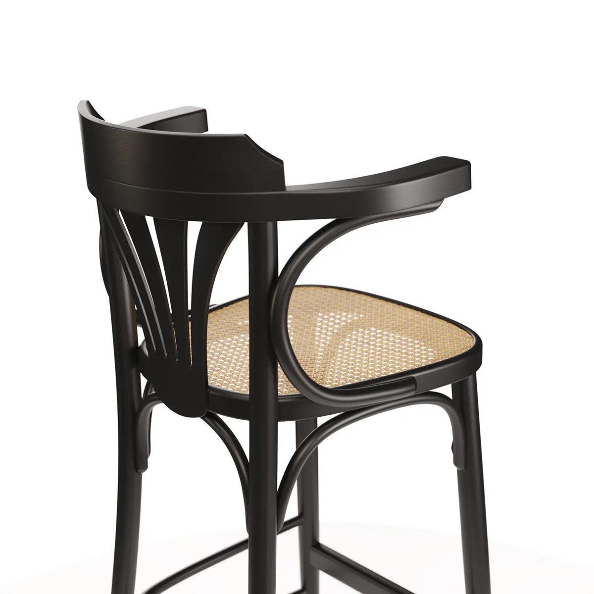 135 Cane/Mesh Barstool - WOO .Design
