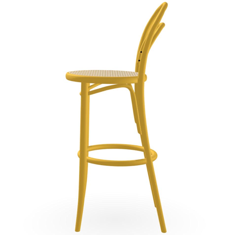 14 Cane/Mesh Barstool - WOO .Design