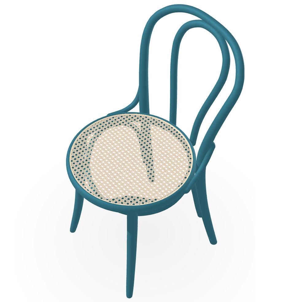 18 Cane/Mesh Chair - WOO .Design