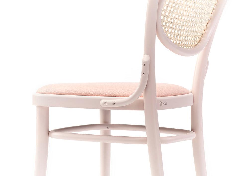 20 Upholstered Seat Cane/Mesh Back Chair - WOO .Design