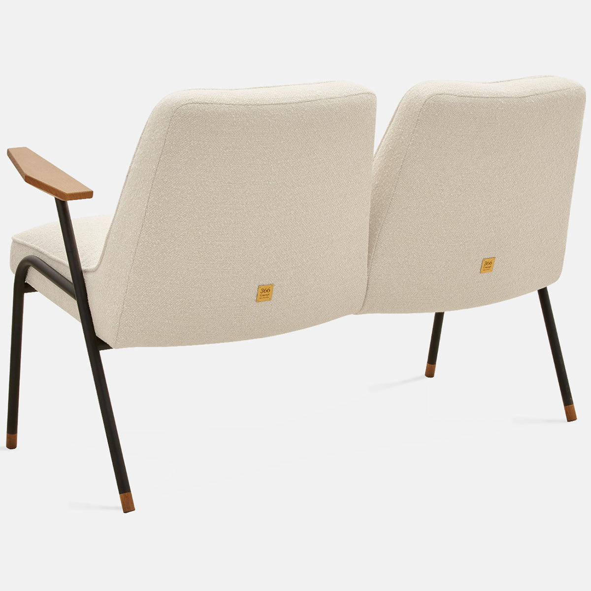 366 Metal Mid-Century Design 2 Seater Sofa - WOO .Design