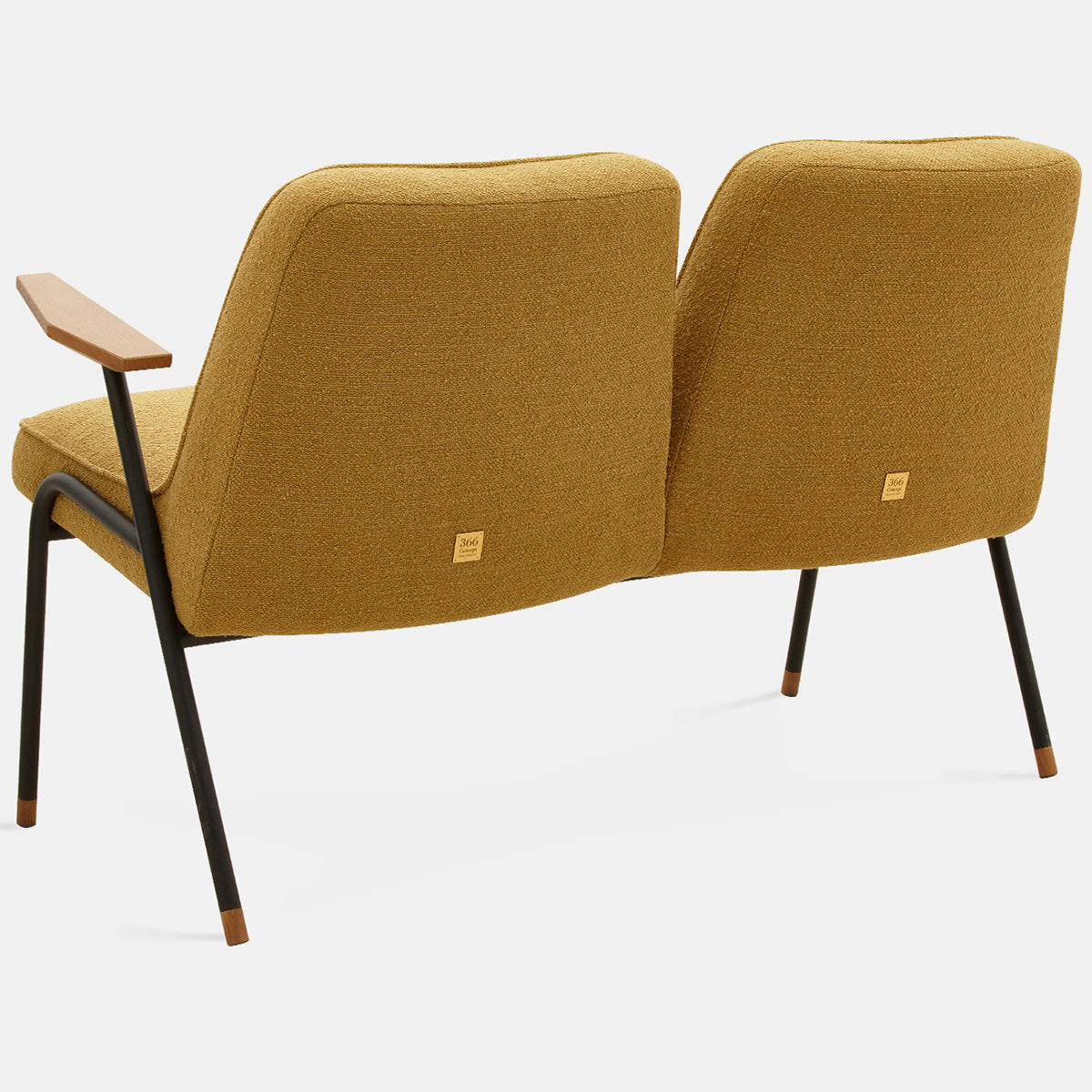 366 Metal Mid-Century Design 2 Seater Sofa - WOO .Design