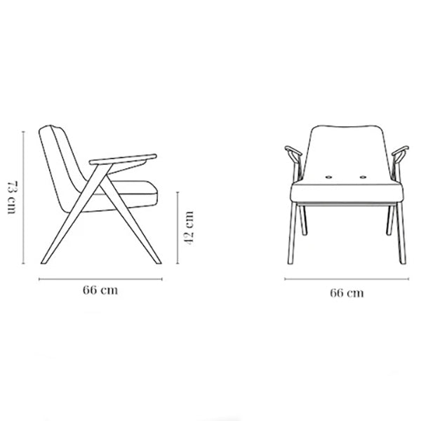 Bunny Mid-Century Design Armchair - WOO .Design
