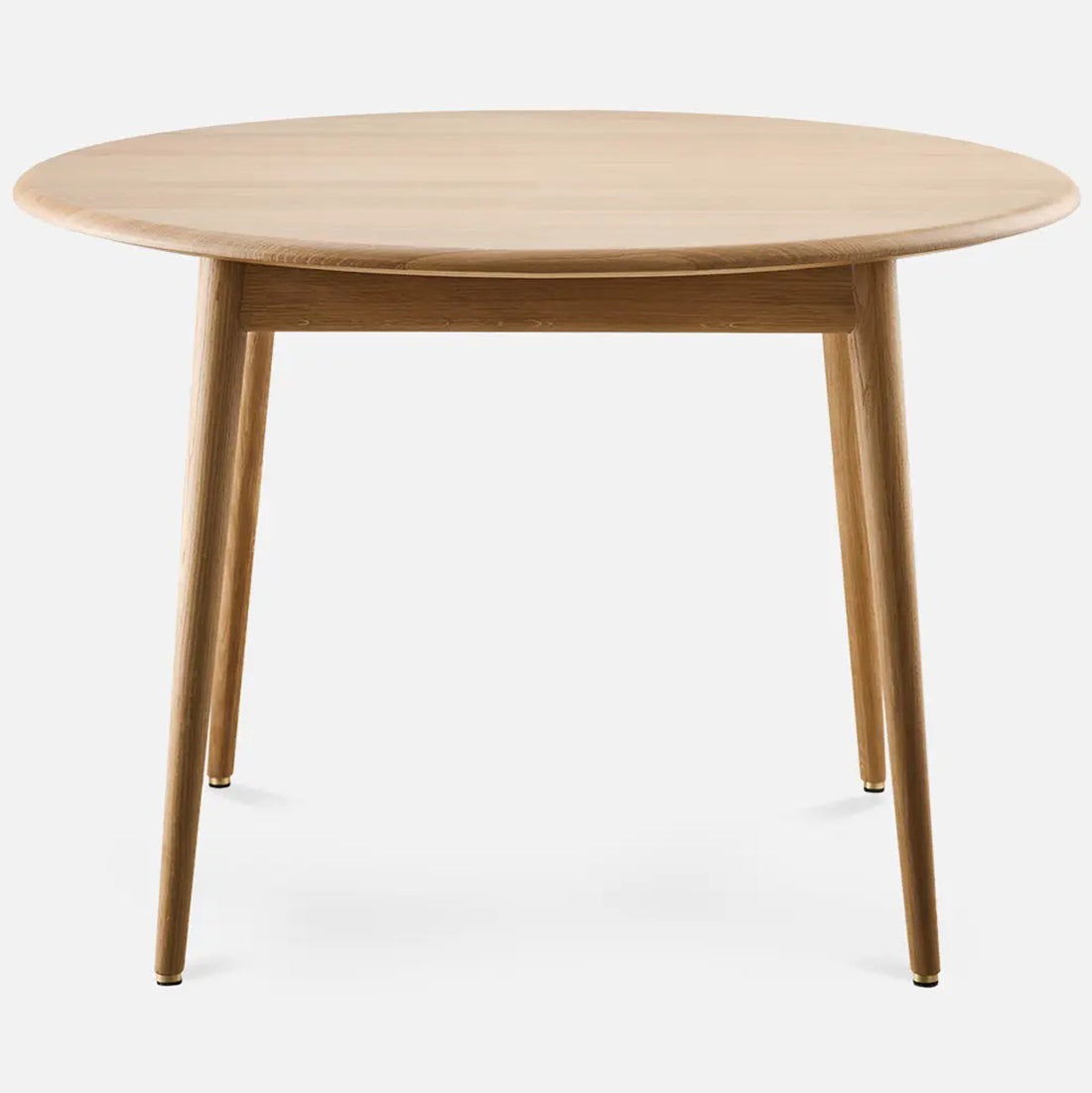 Fox Ash Wood Mid-Century Design Round Dining Table