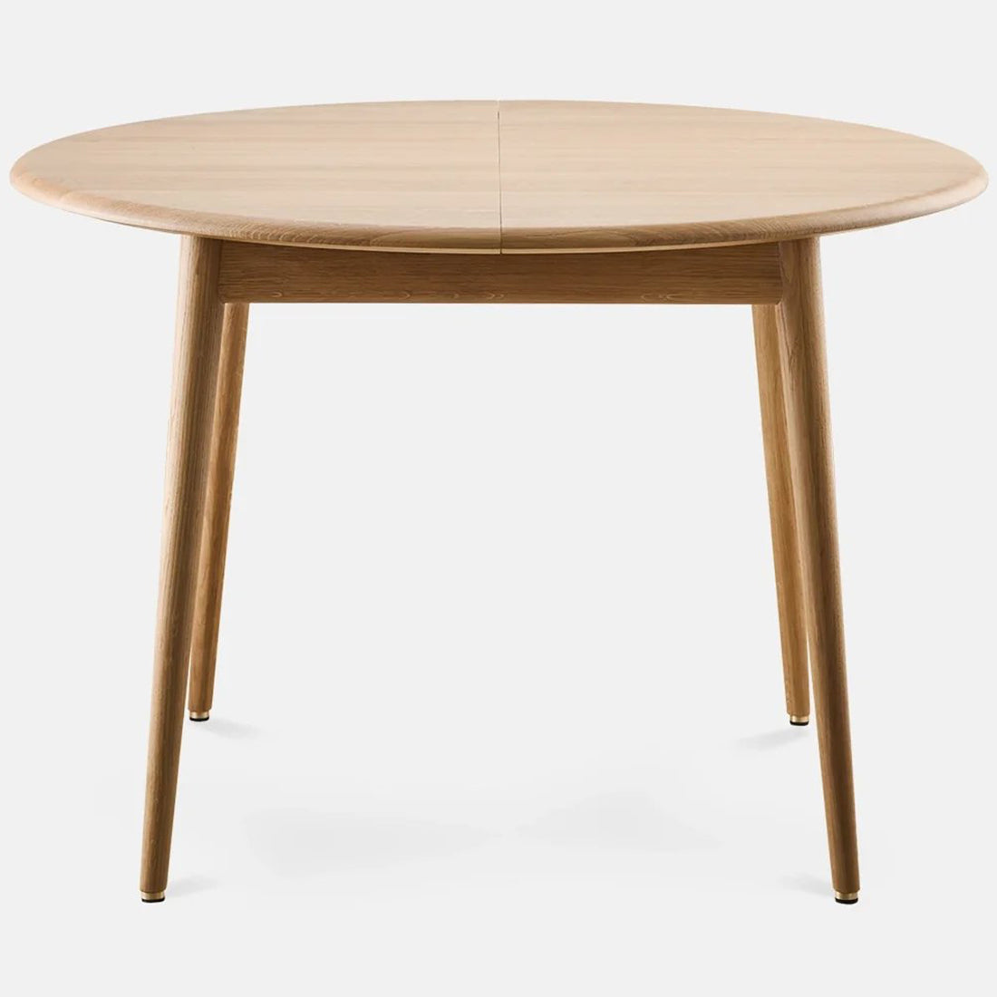 Fox Ash Wood Mid-Century Design Extendable Dining Table