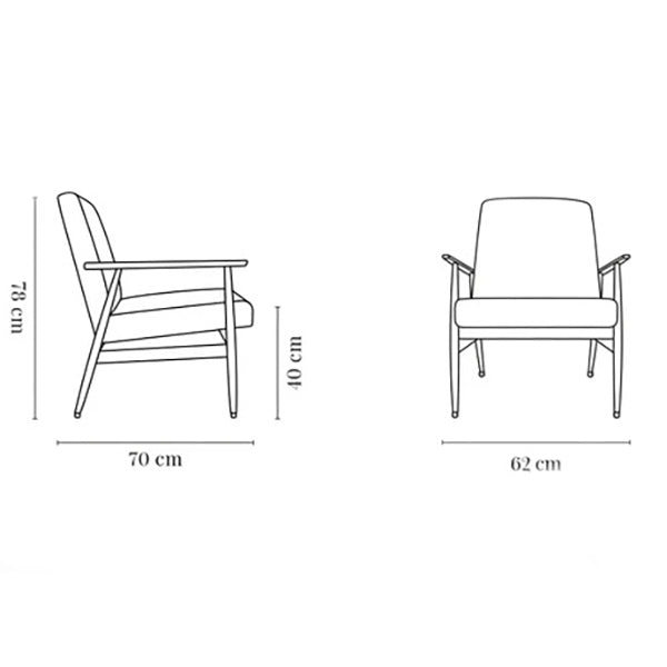 Fox Mid-Century Design Lounge Chair - WOO .Design