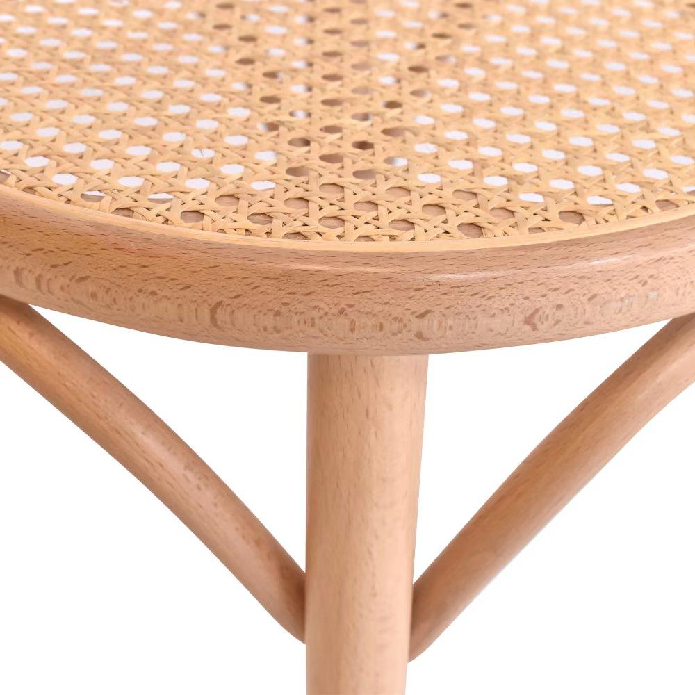 60 Cane/Mesh Stool - WOO .Design