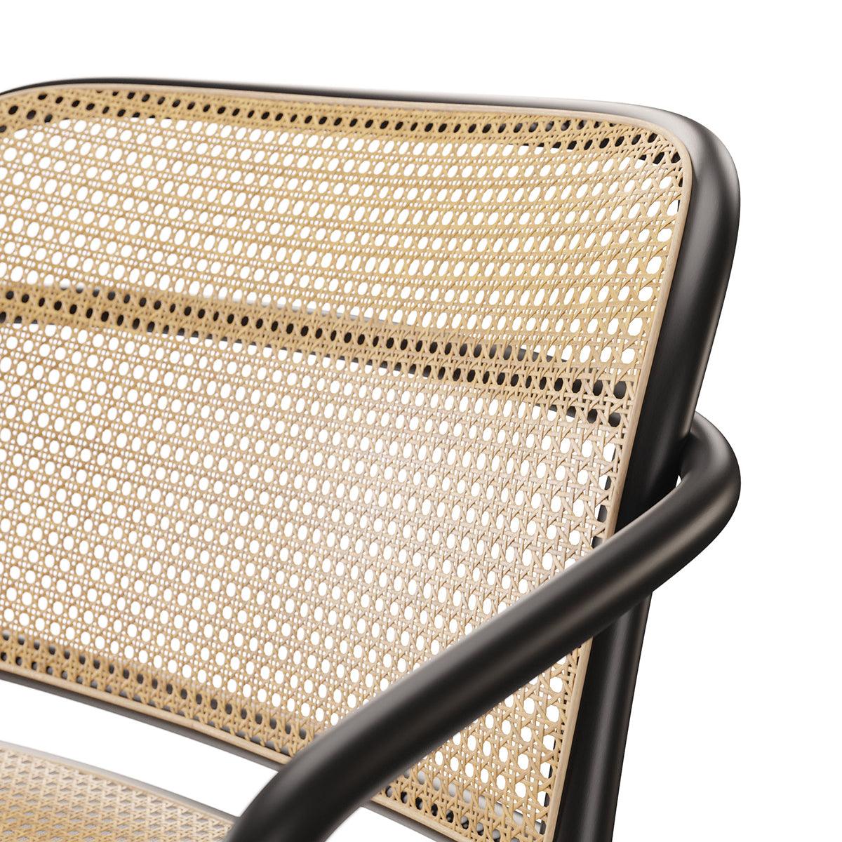 811 Cane Lounge Armchair - WOO .Design