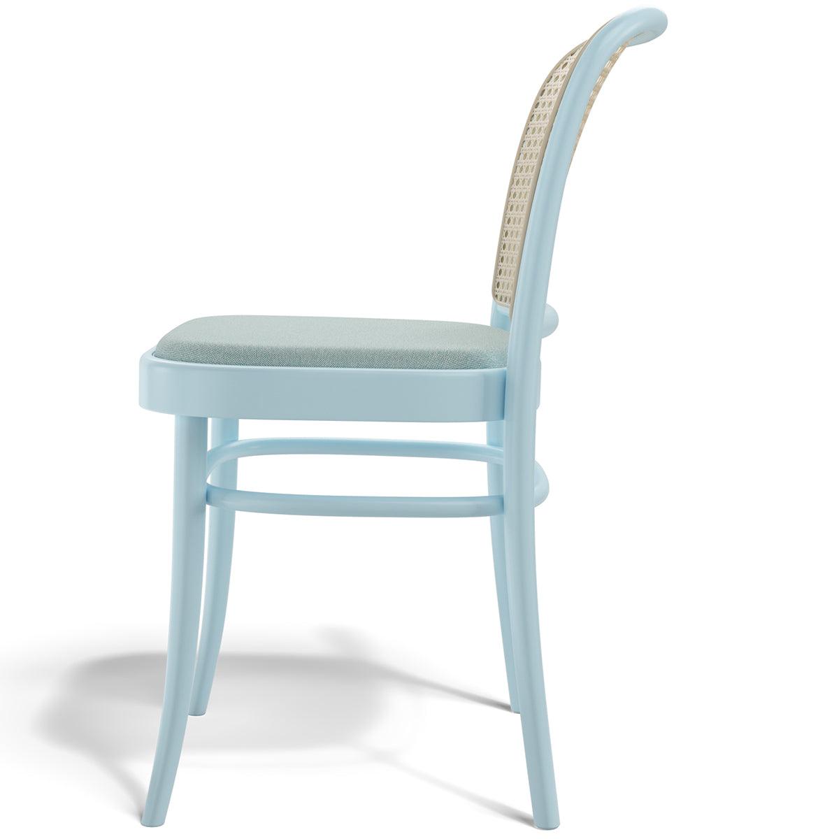 811 Upholstered Seat Cane/Mesh Back Chair - WOO .Design