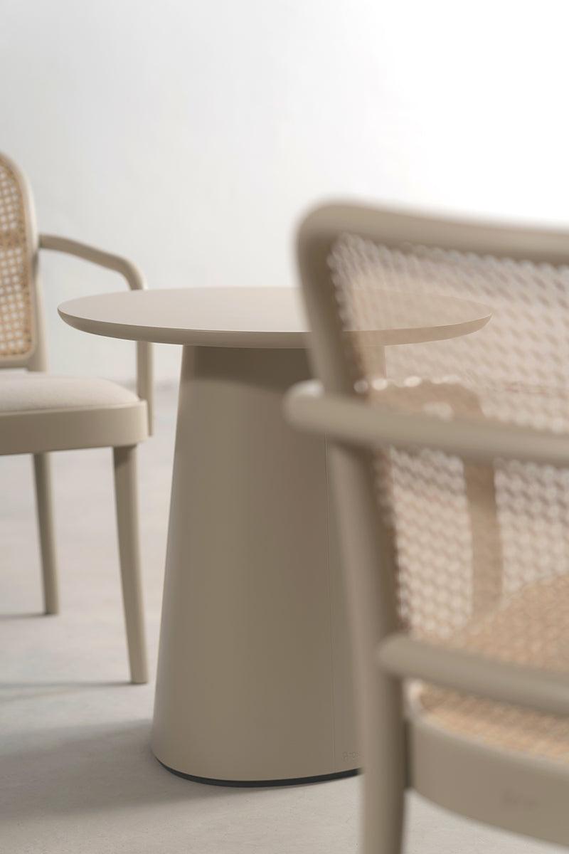 811 Upholstered/Cane Lounge Armchair - WOO .Design