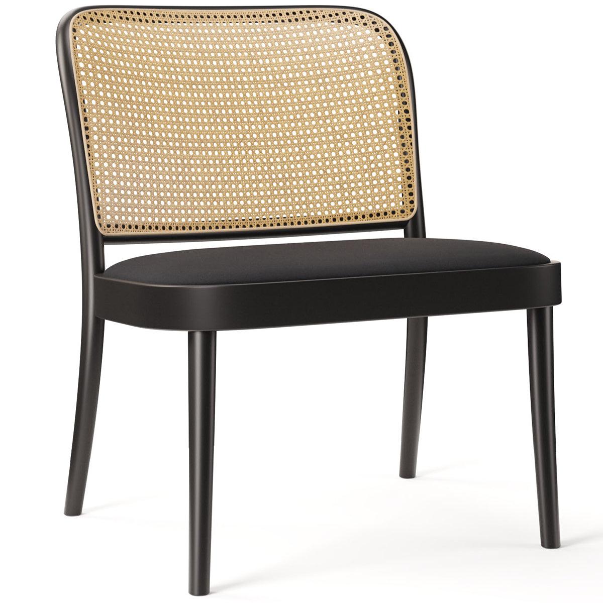 811 Upholstered/Cane Lounge Chair - WOO .Design