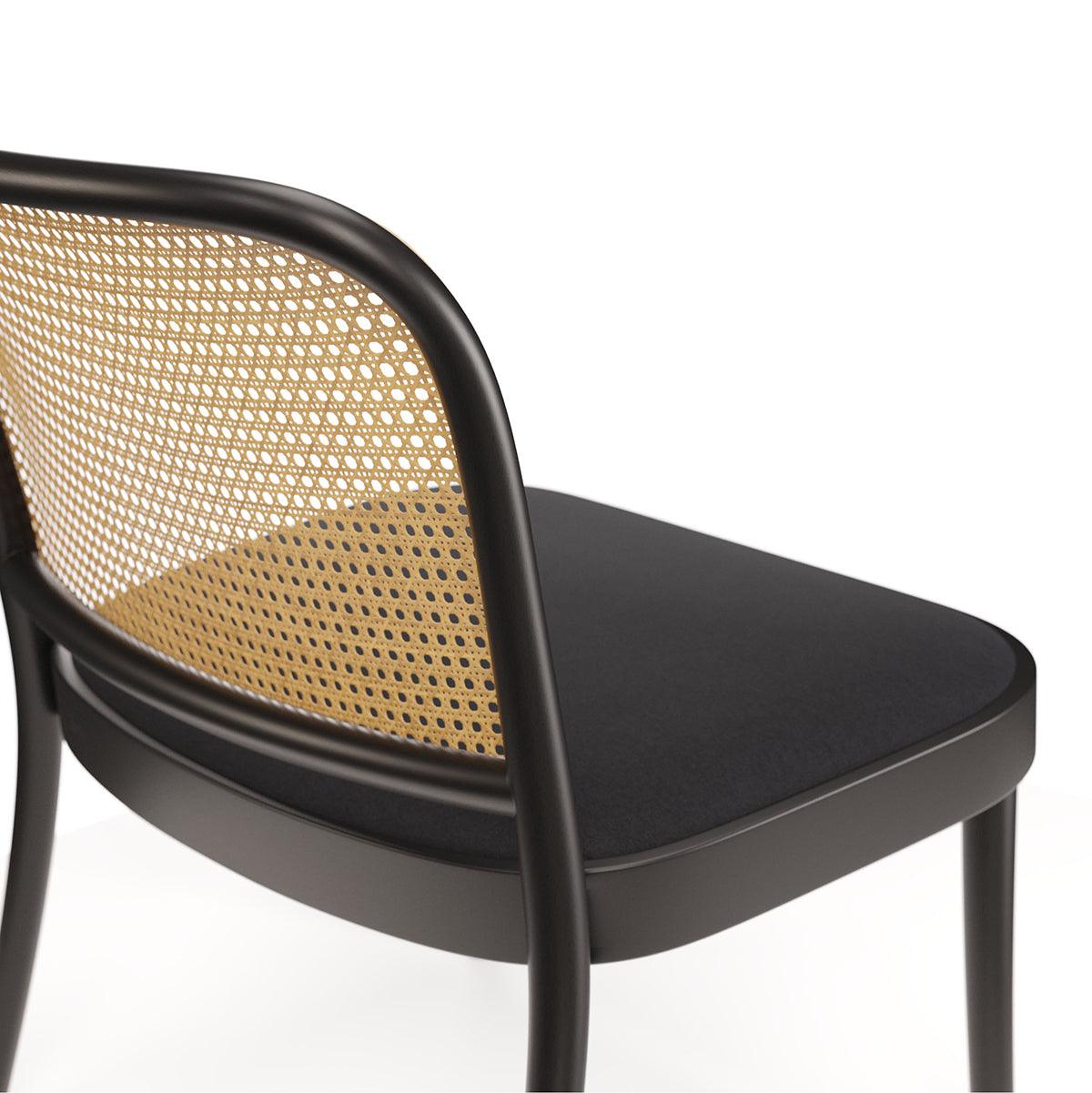 811 Upholstered/Cane Lounge Chair - WOO .Design