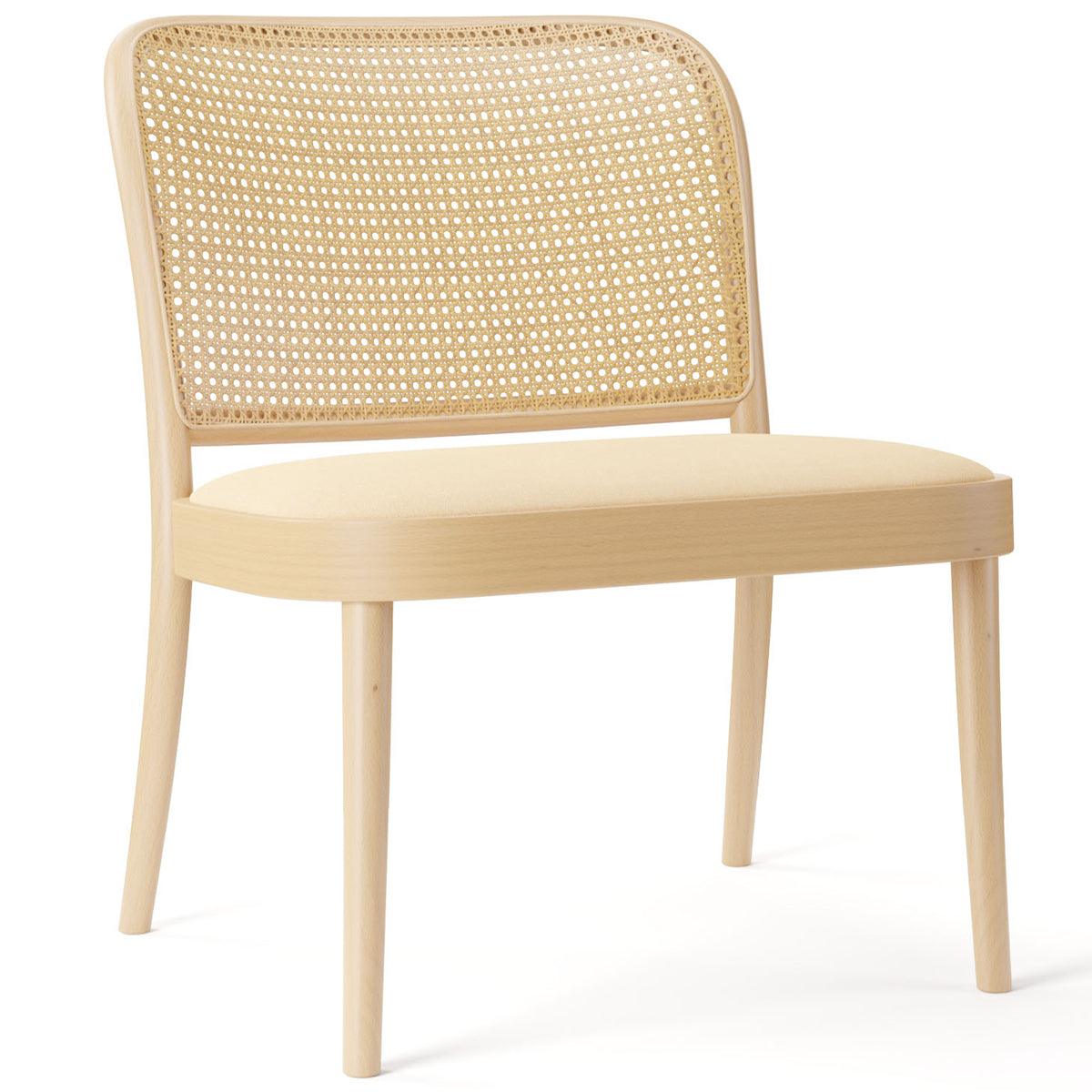 811 Upholstered/Cane Lounge Chair - WOO .Design