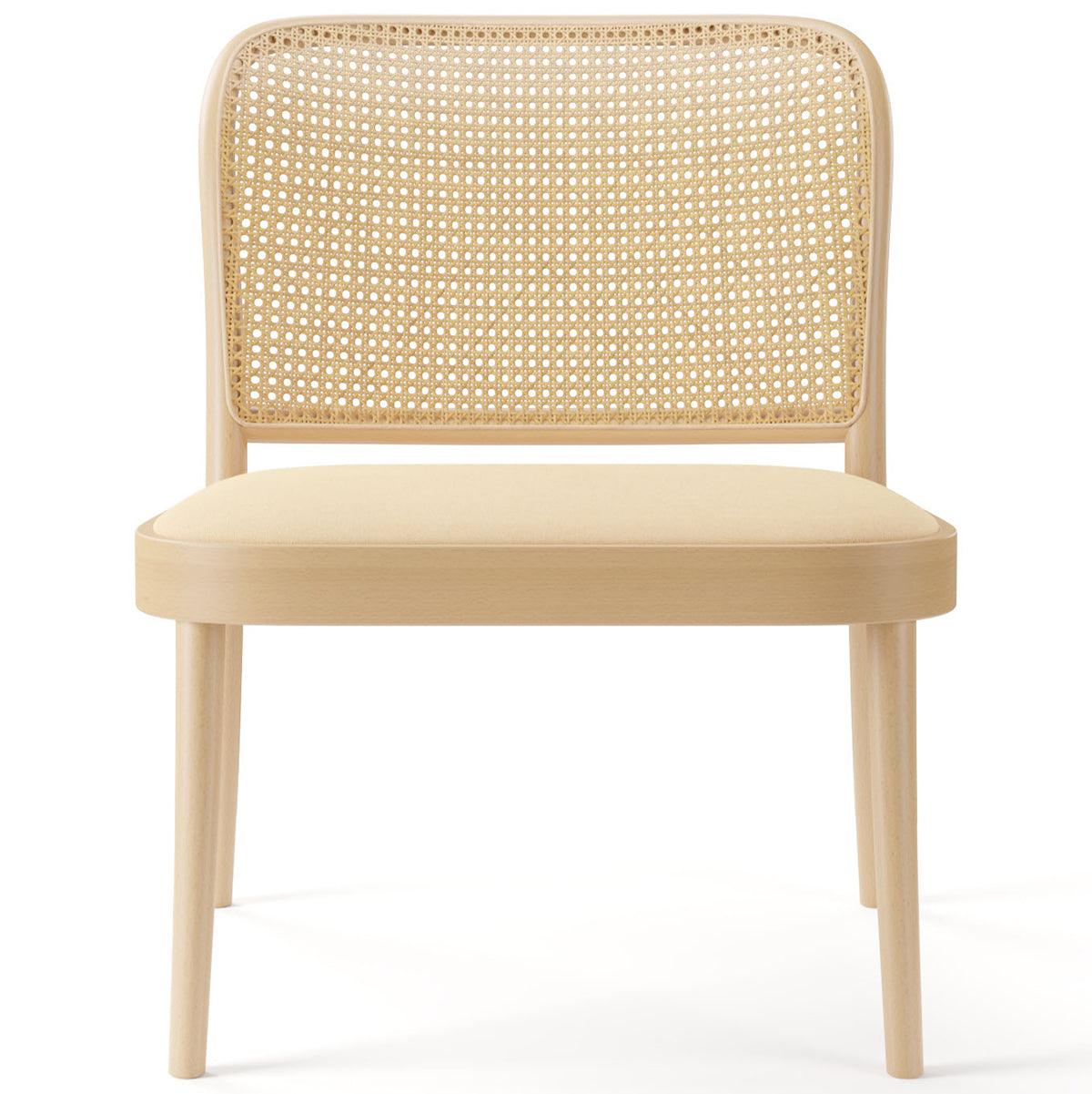 811 Upholstered/Cane Lounge Chair - WOO .Design