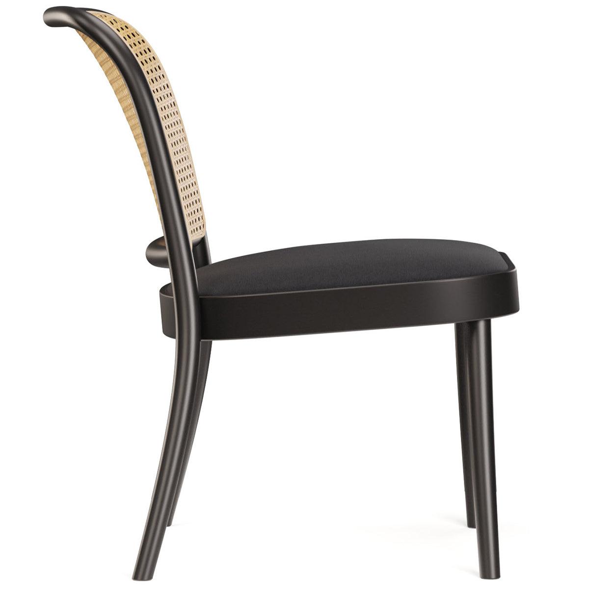 811 Upholstered/Cane Lounge Chair - WOO .Design