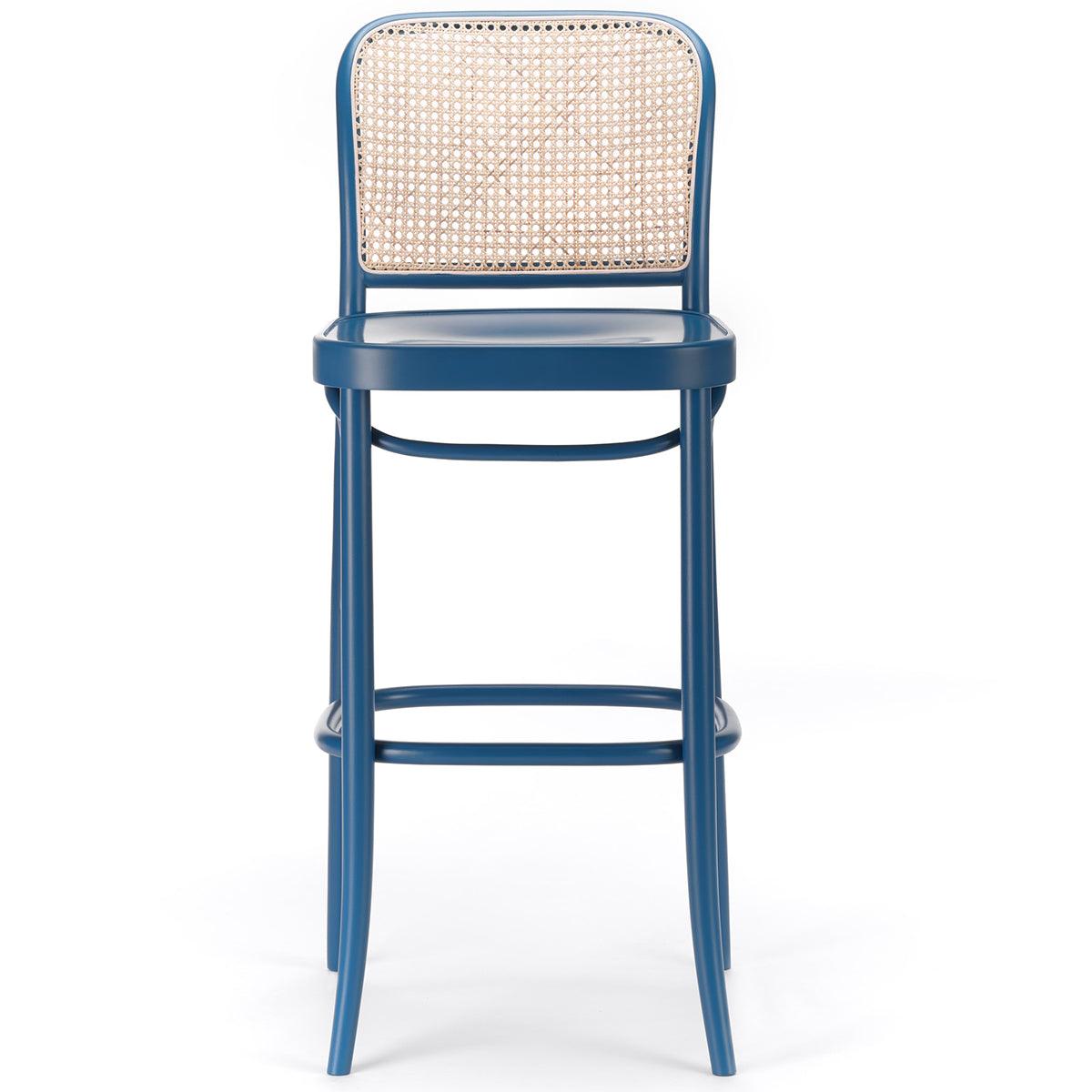 811 Wood Seat Cane/Mesh Back Barstool - WOO .Design