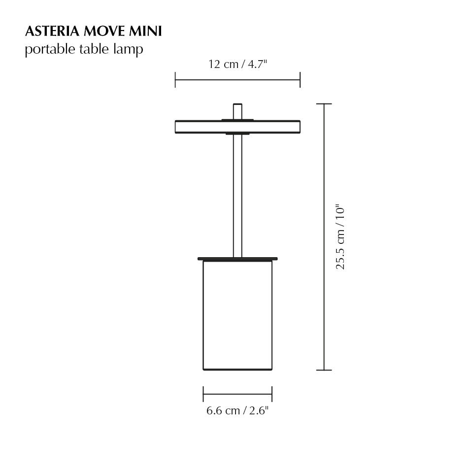 Asteria Move Marble Mini Portable Lamp - usunac stara