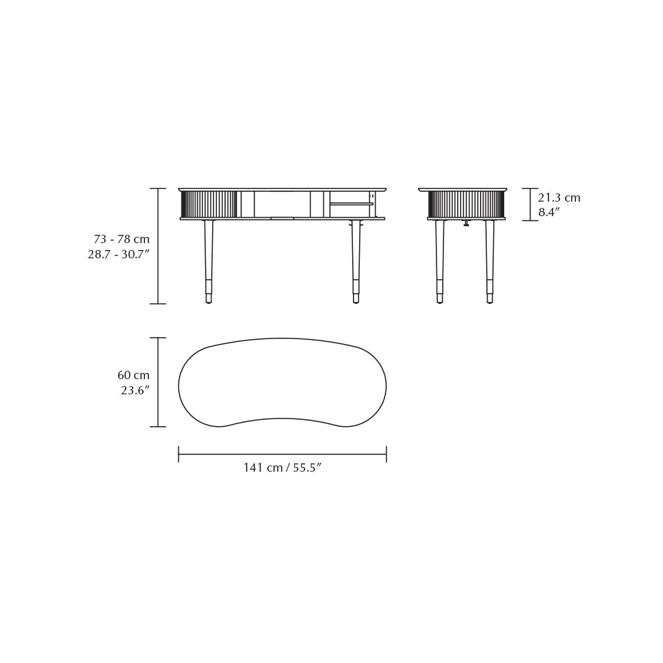 Audacious Horizons Oak Desk