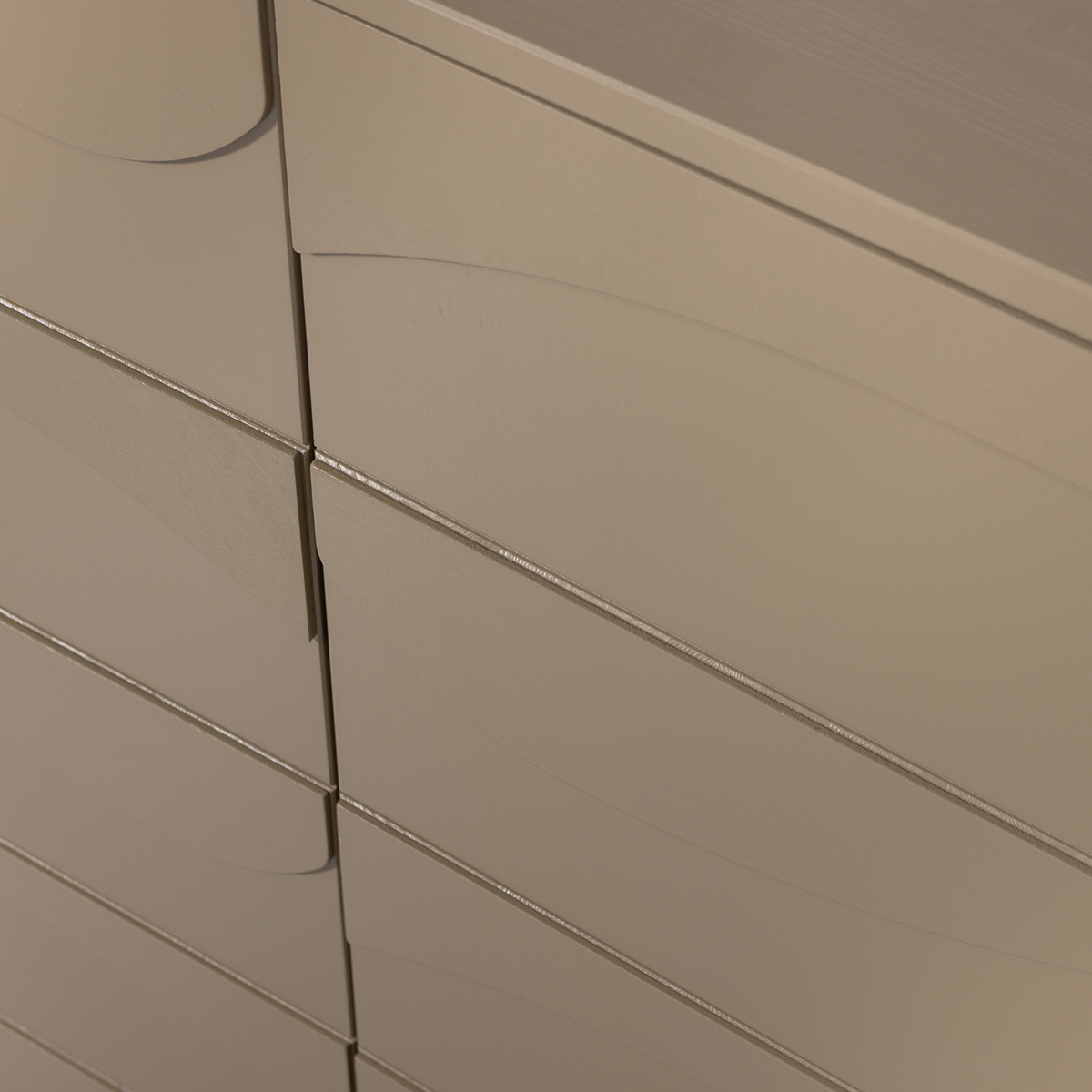 Teo Mud Pine Wood Cabinet - WOO .Design