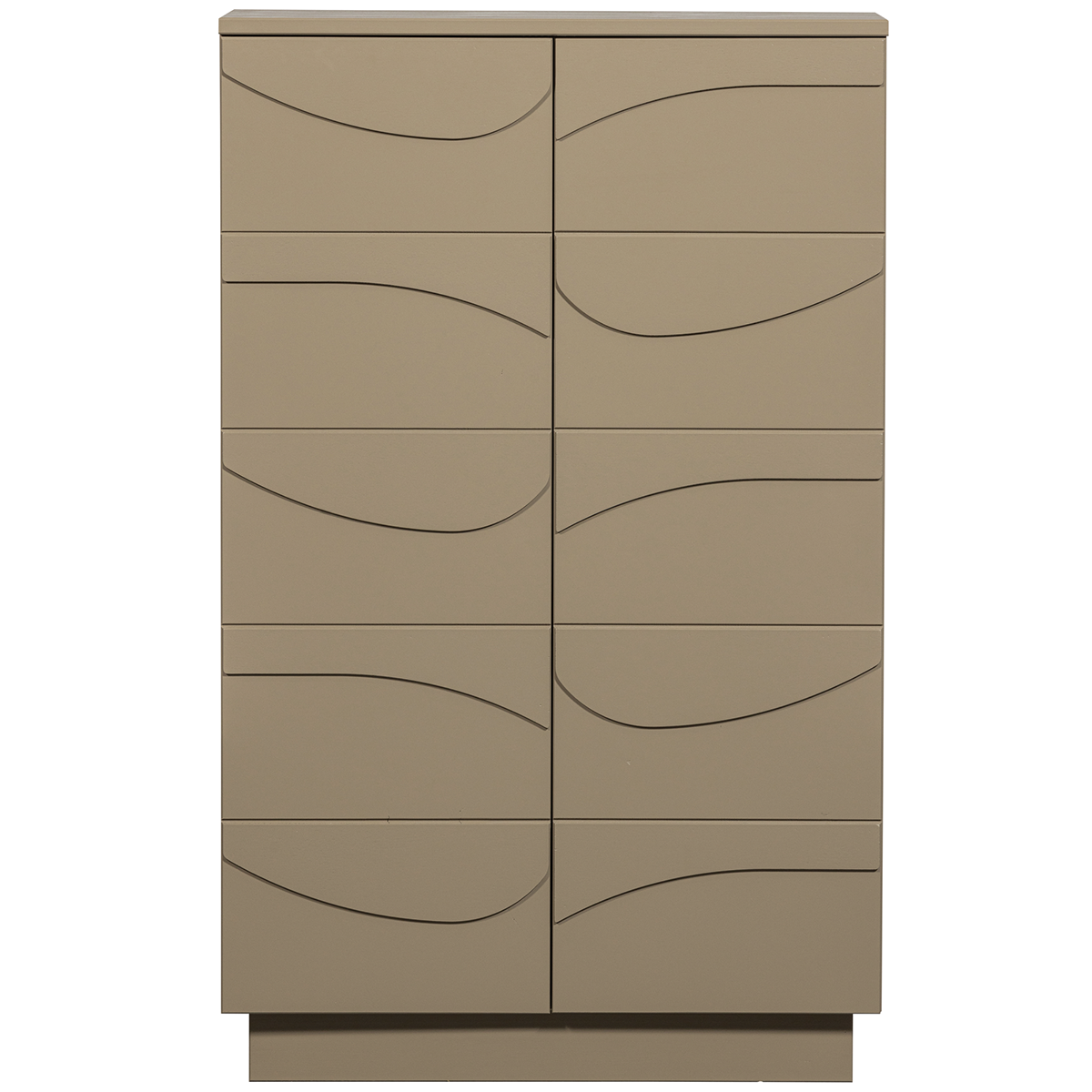 Teo Mud Pine Wood Cabinet - WOO .Design