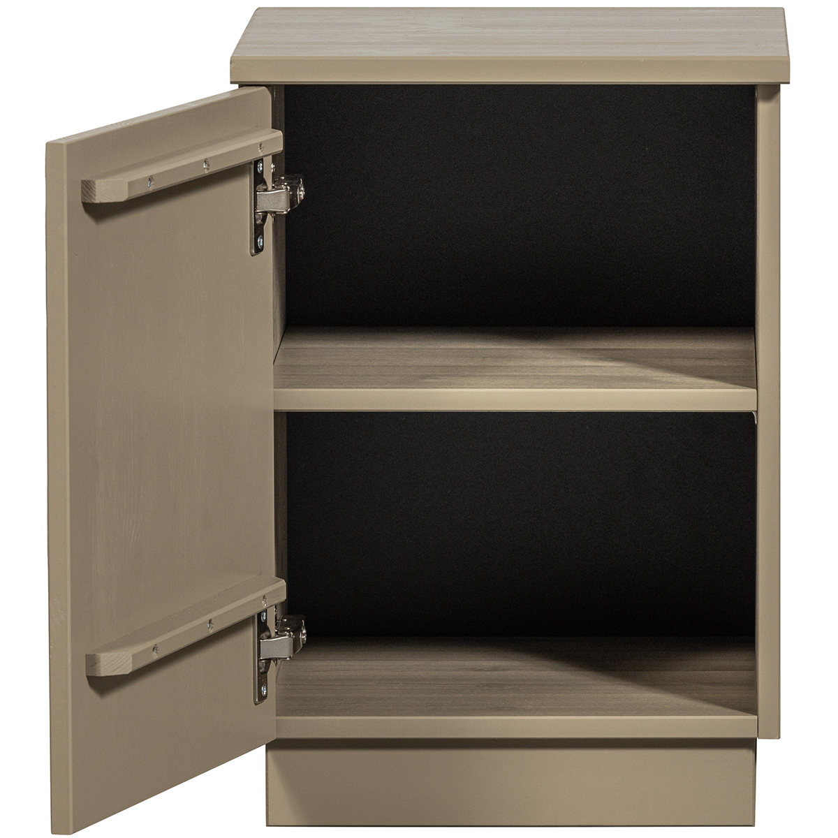 Teo Mud Pine Wood Nightstand - WOO .Design