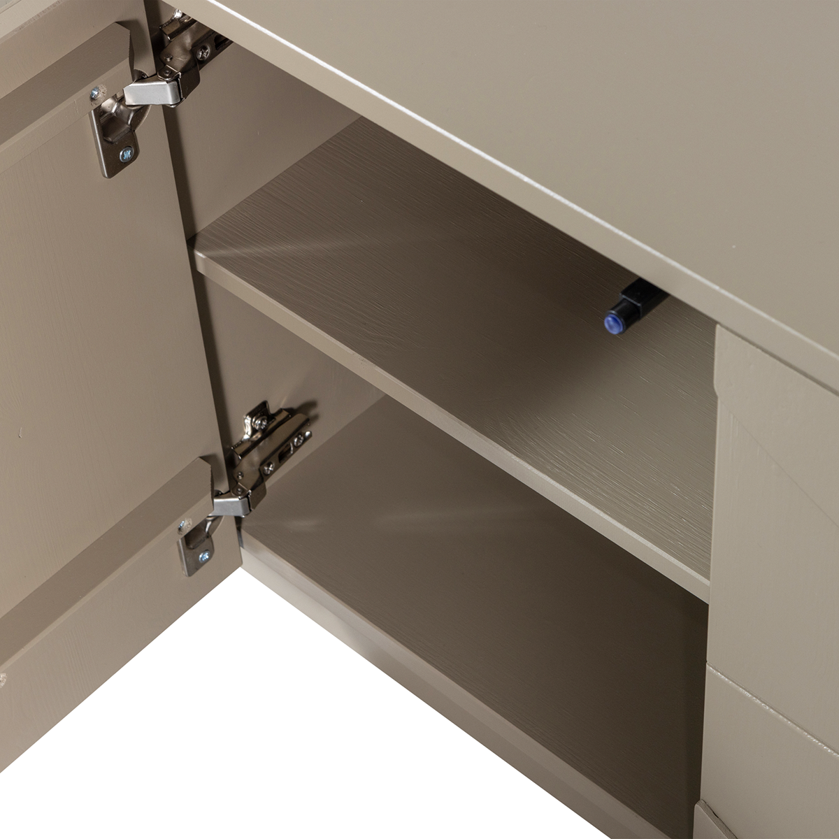 Teo Mud Pine Wood TV Unit - WOO .Design