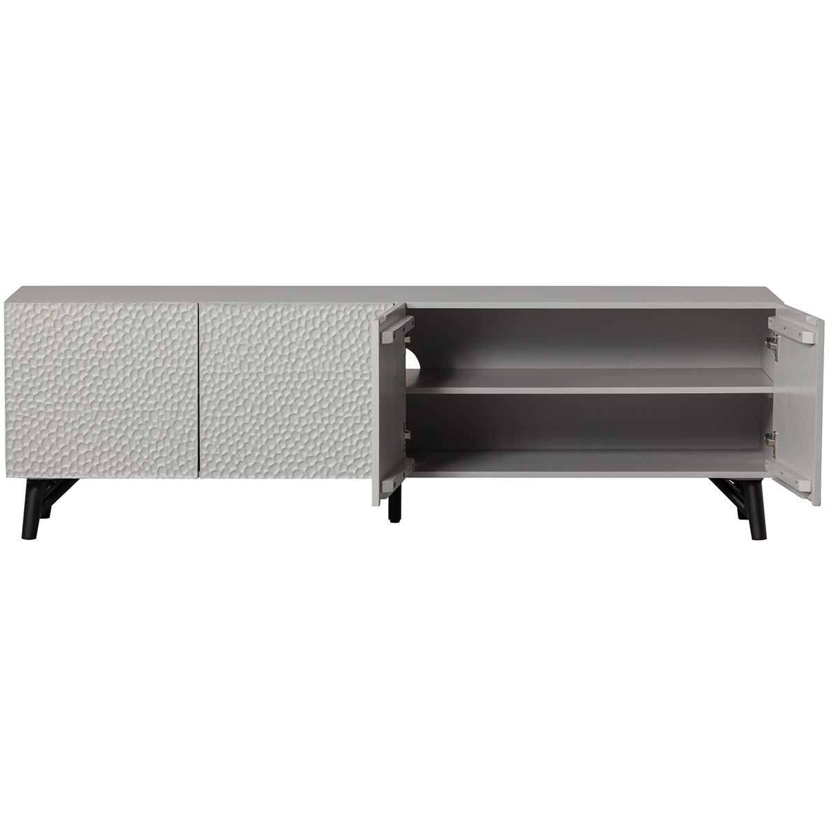 Carved Mist Organic TV Unit - WOO .Design