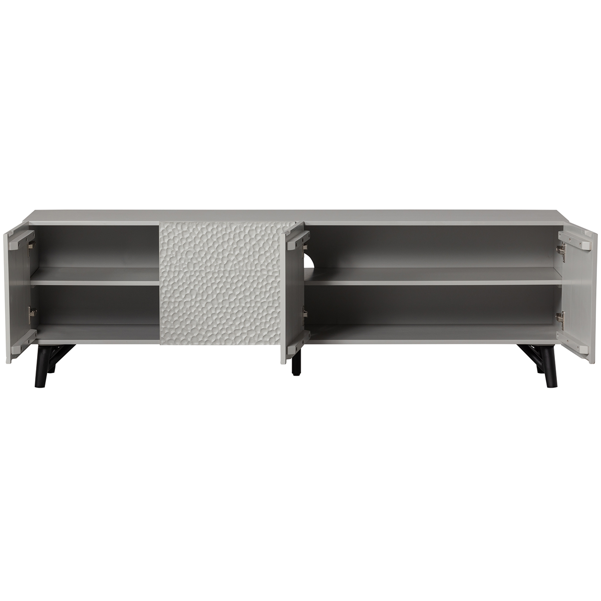 Carved Mist Organic TV Unit - WOO .Design