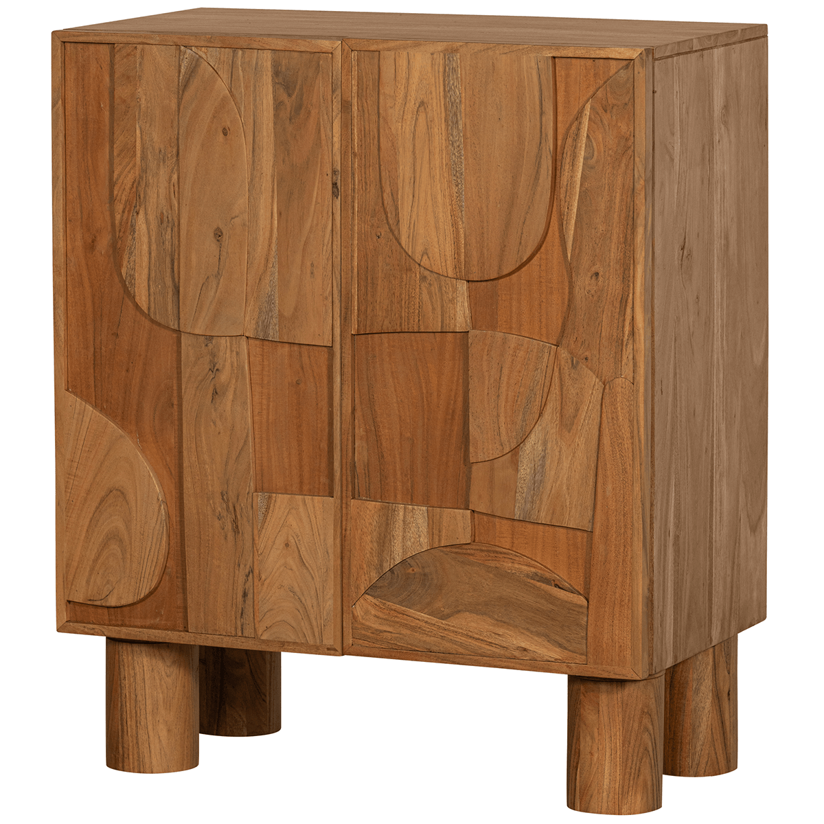Notice Natural Acacia Wood Cabinet - WOO .Design