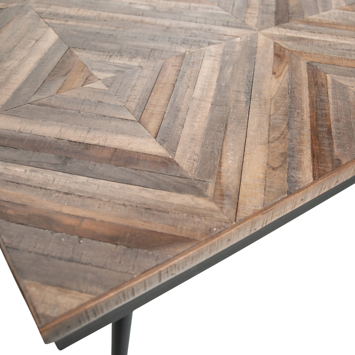 Rhombic Recycled Teak Wood Dining Table - WOO .Design