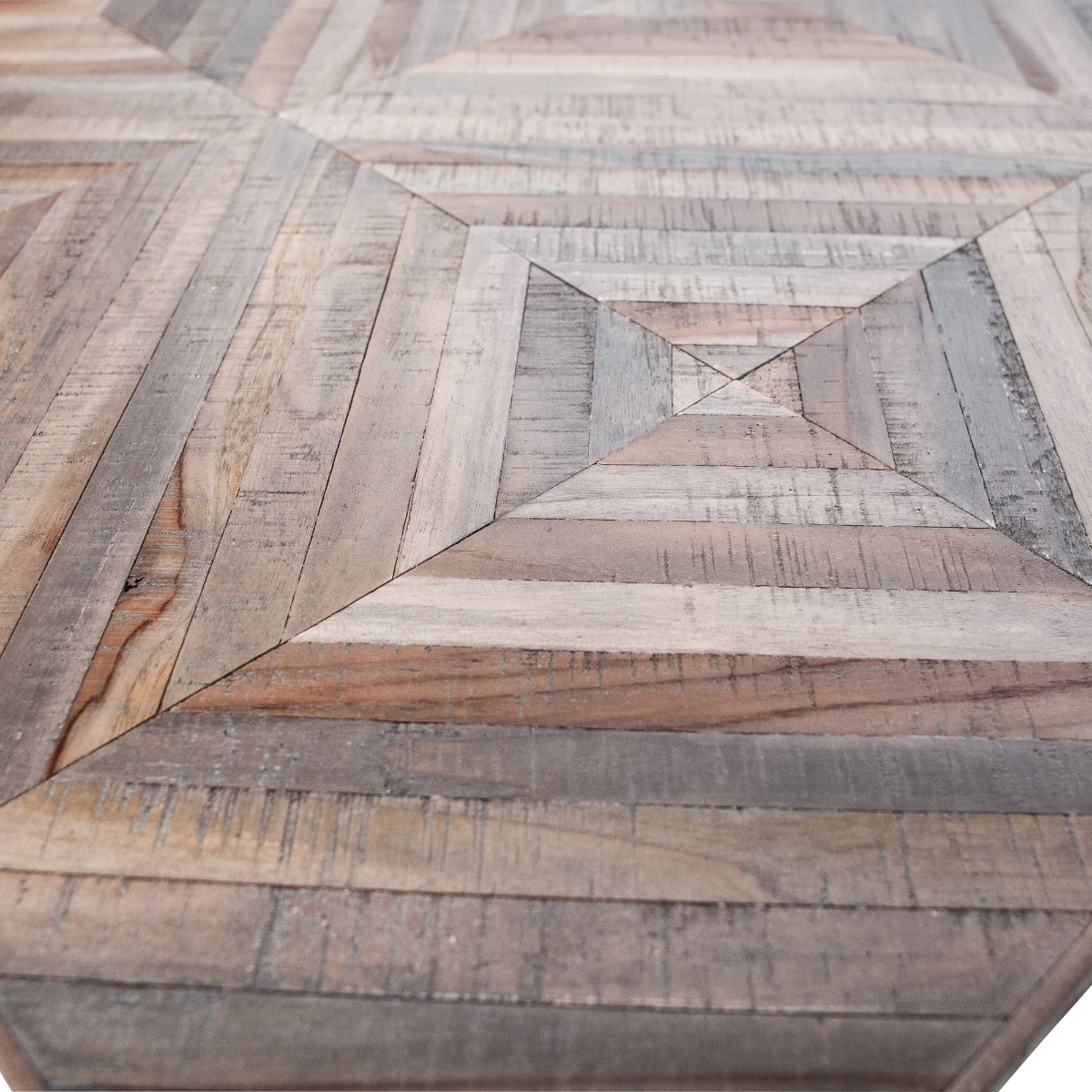 Rhombic Recycled Teak Wood Dining Table - WOO .Design