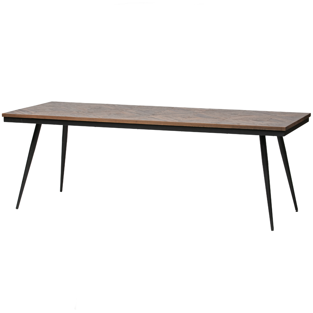 Rhombic Recycled Teak Wood Dining Table - WOO .Design