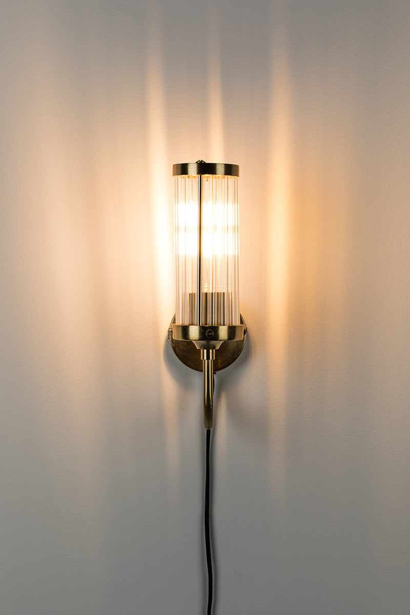 Angel On Fire Wall Lamp