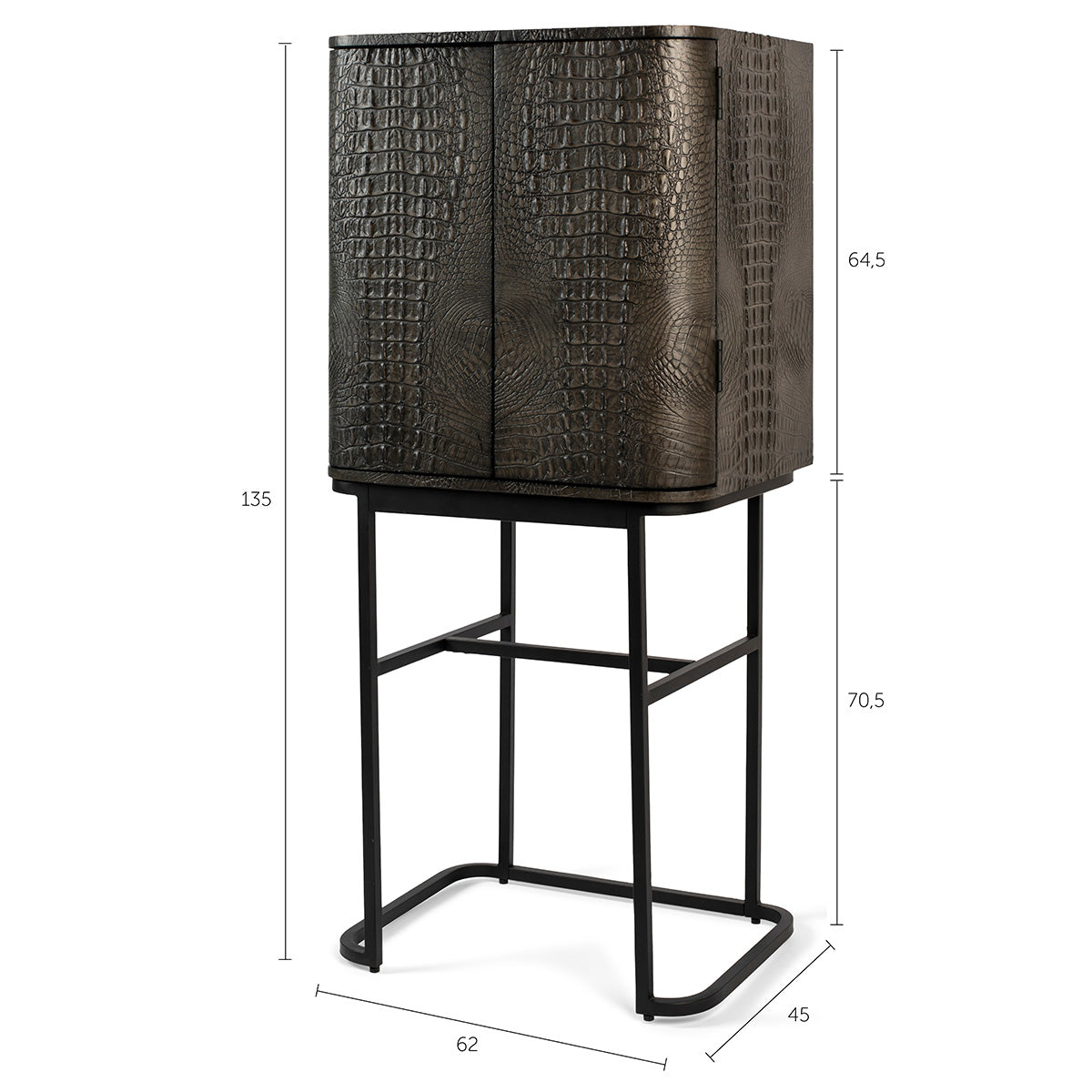 Ava Morgana Crocodile Cabinet