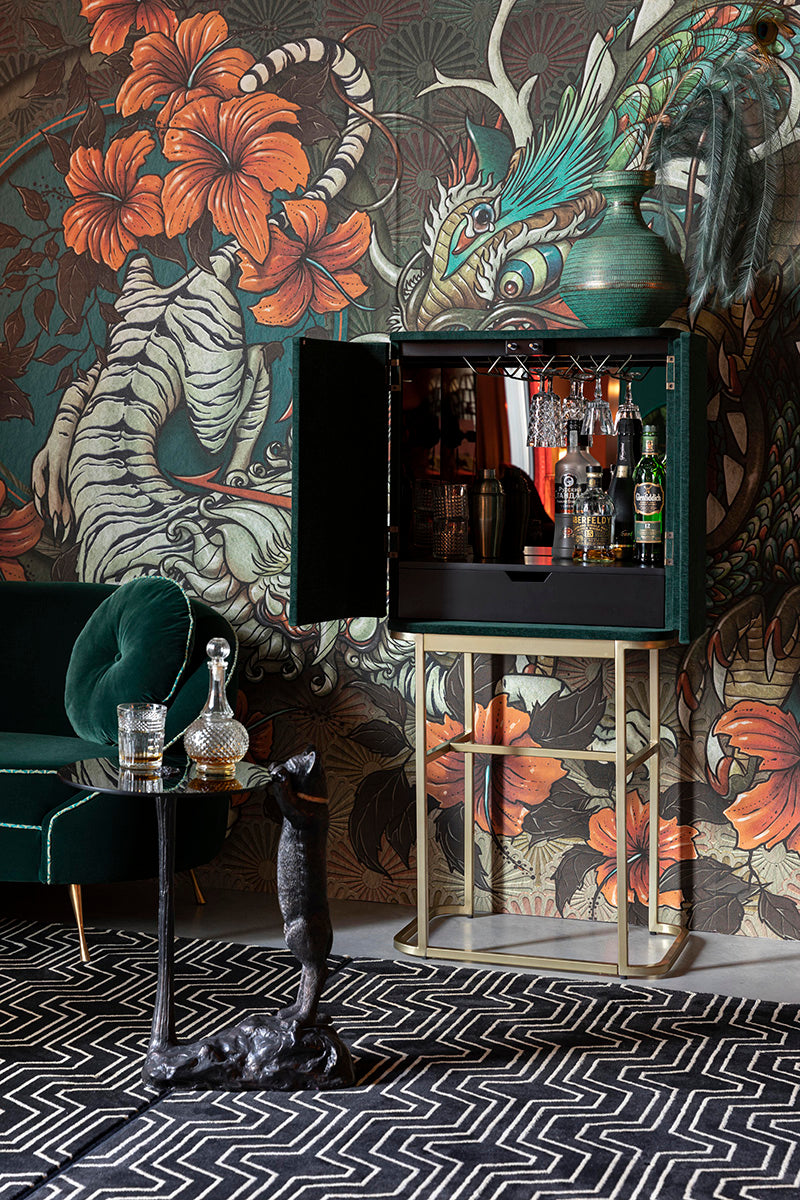 Ava Morgana Velvet Cabinet