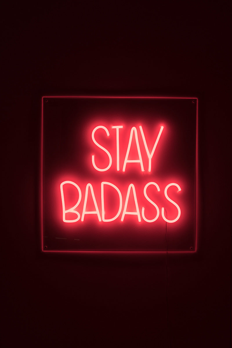 Badass Non Social Sign