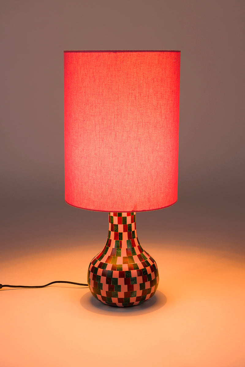 Don't Be Afraid Of Colour Pink Table Lamp