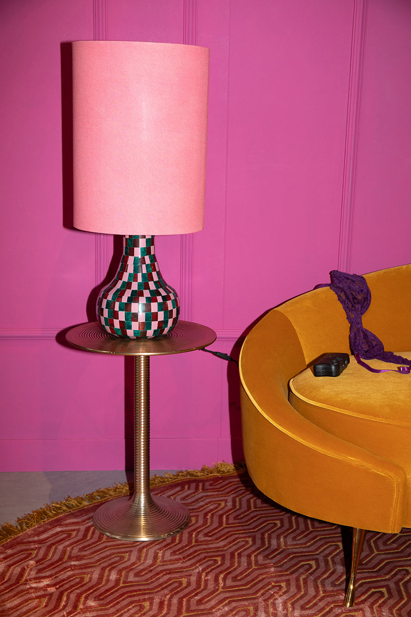 Don't Be Afraid Of Colour Pink Table Lamp