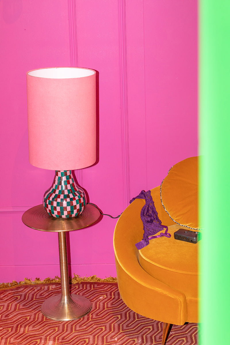 Don't Be Afraid Of Colour Pink Table Lamp