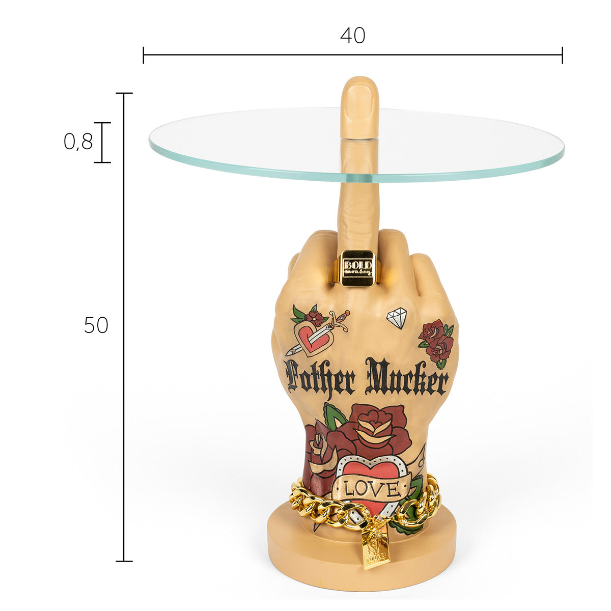 Fother Mucker Love Side Table