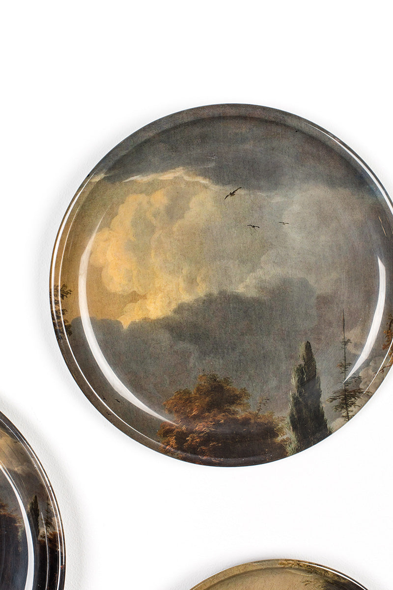 No Food Here Birds Wall Lamp (4/Set)