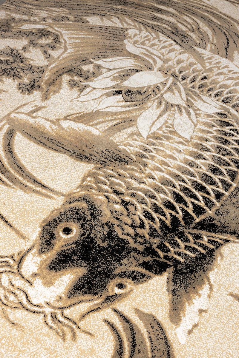 The Legend Of Koi Carpet
