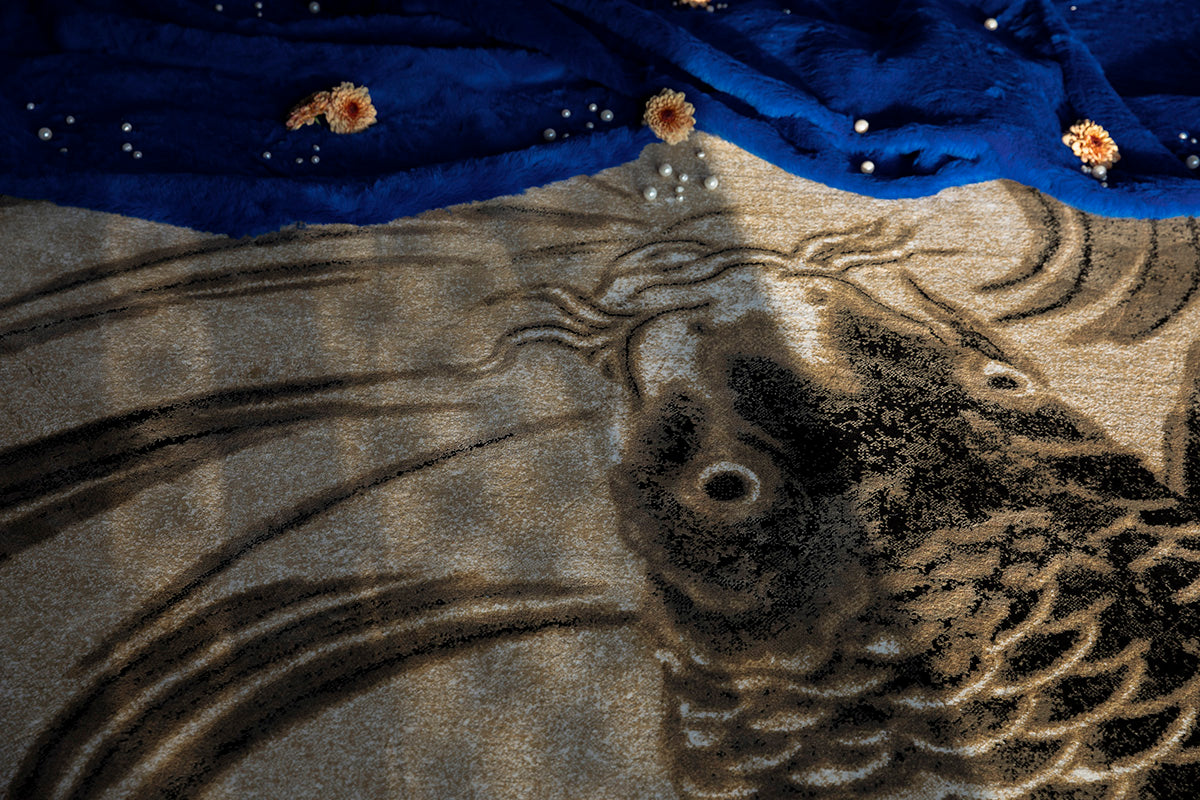 The Legend Of Koi Carpet