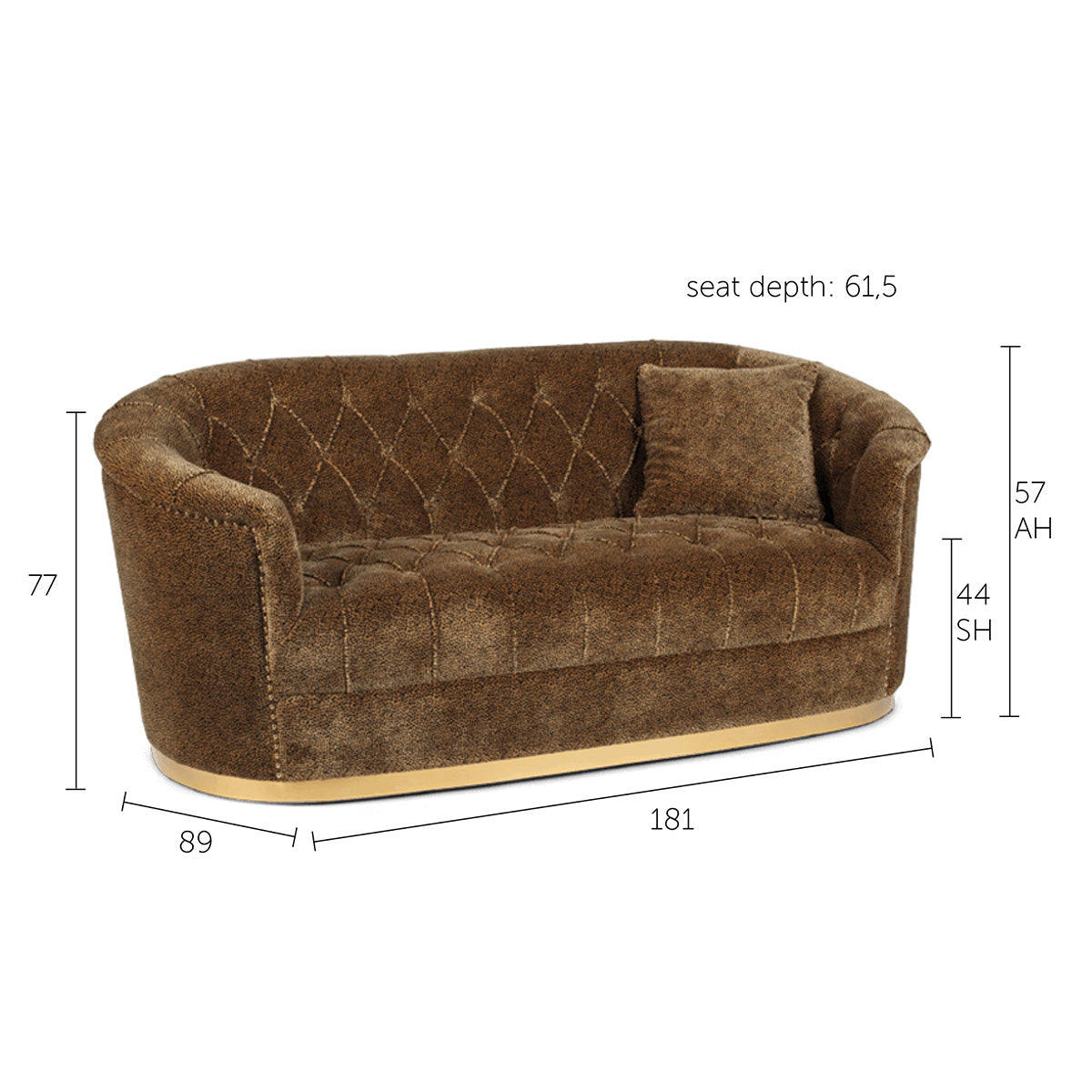 Too Pretty To Sit On Sofa