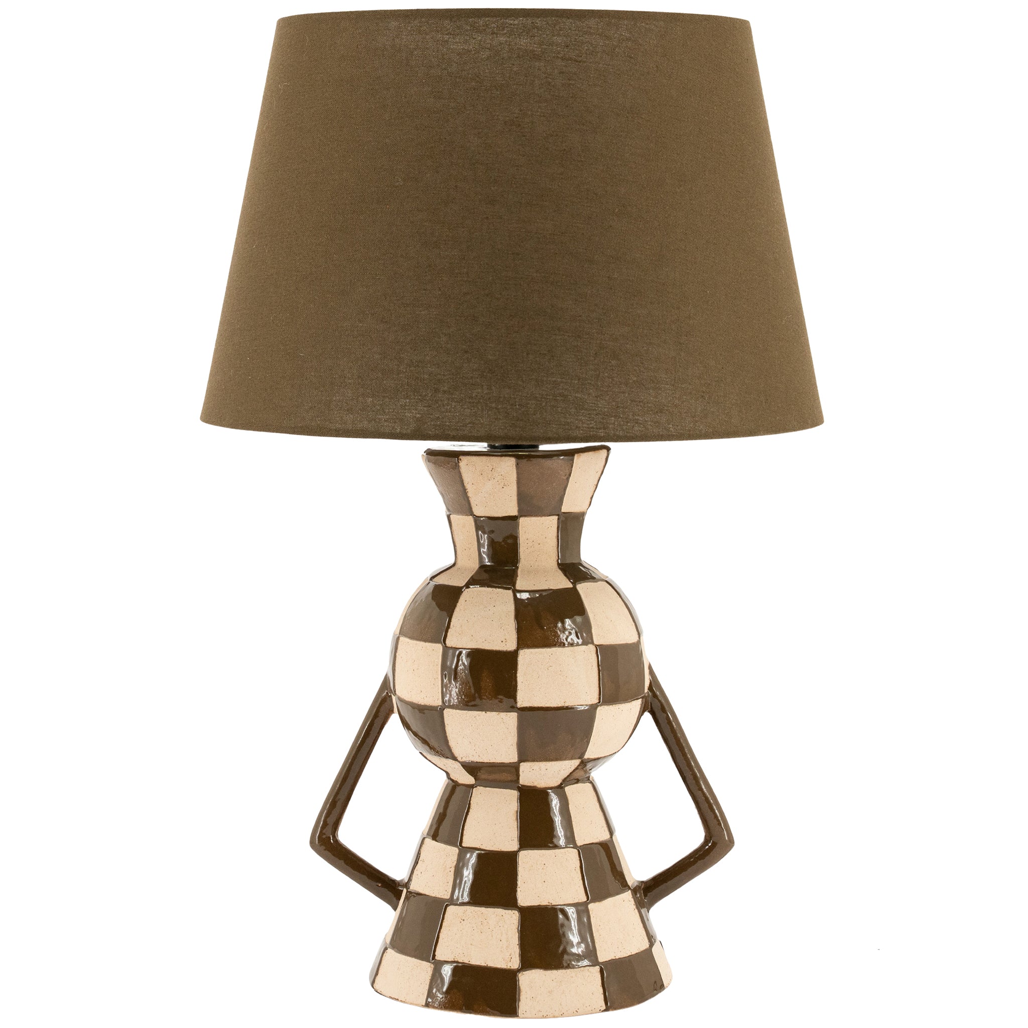 Blocsy I Brown Table Lamp