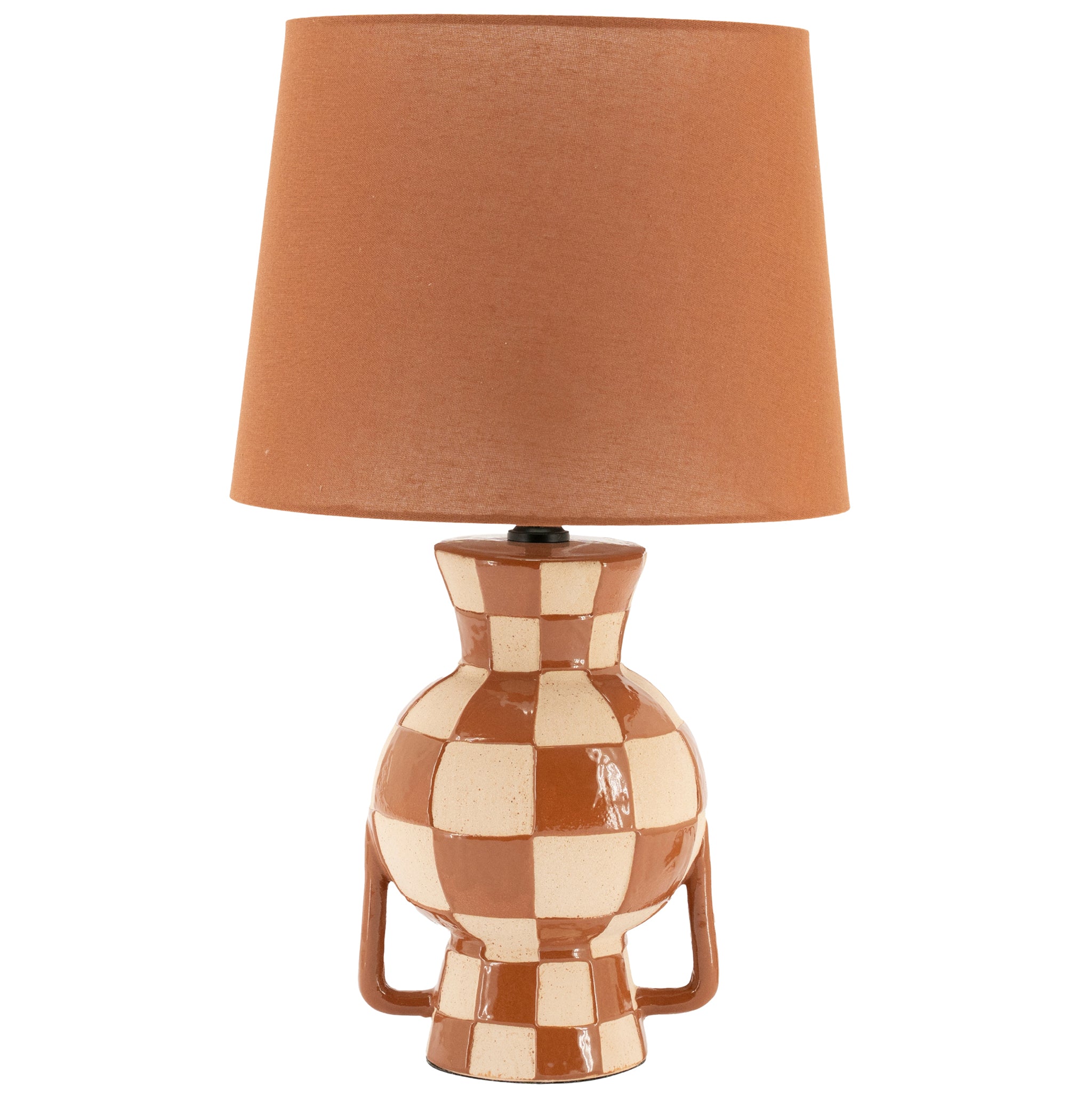 Blocsy II Brown Table Lamp
